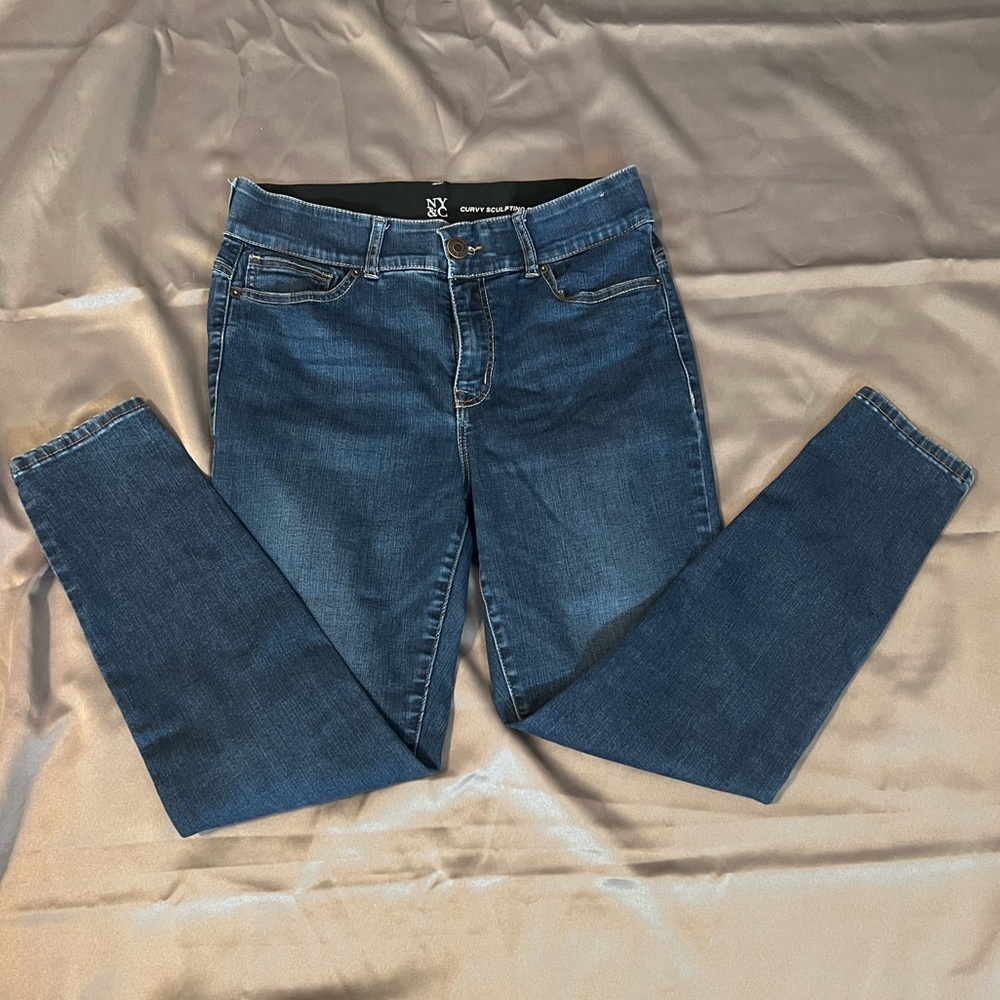 Curvy Sculpting Skinny Jeans, Size 10. Fit so good!